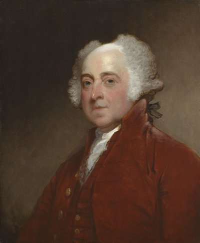 John Adams, c.1821 by Gilbert Stuart